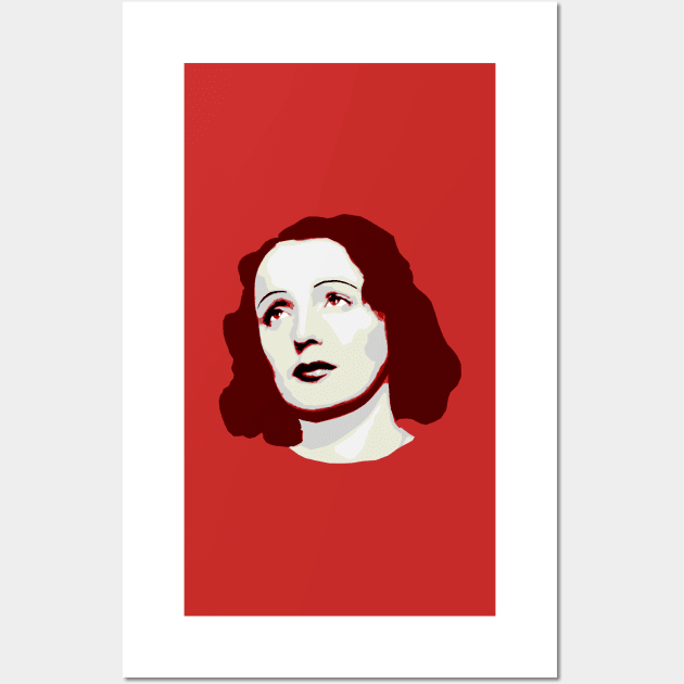 Édith Piaf Wall Art by TropicalHuman